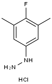 (4-Fluoro-3,5-dimethylphenyl)hydrazine hydrochloride