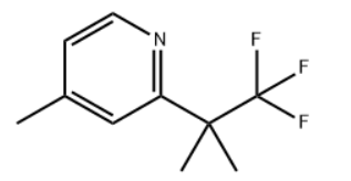 4-Methyl-2-(1,1,1-trifluoro-2-Methylpropan-2-yl)pyridine